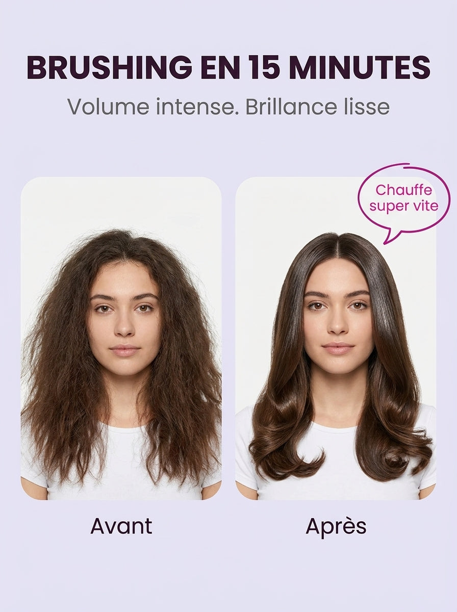 Brosse Thermique SOFFT™ – Rose Gold