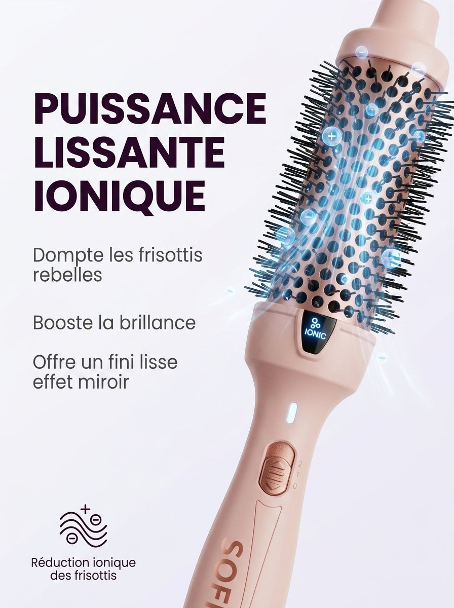 Brosse Thermique SOFFT™ – Rose Gold