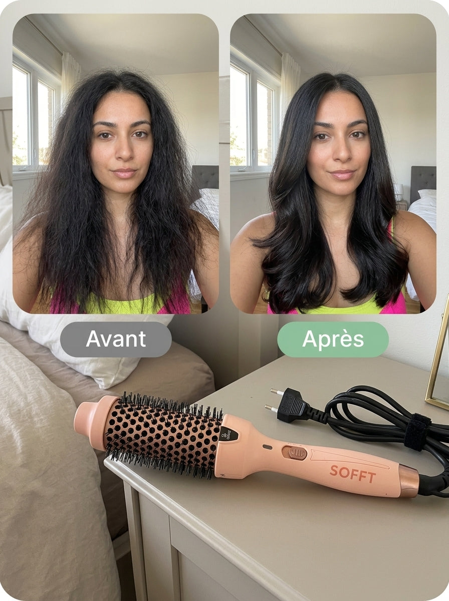 Brosse Thermique SOFFT™ – Rose Gold