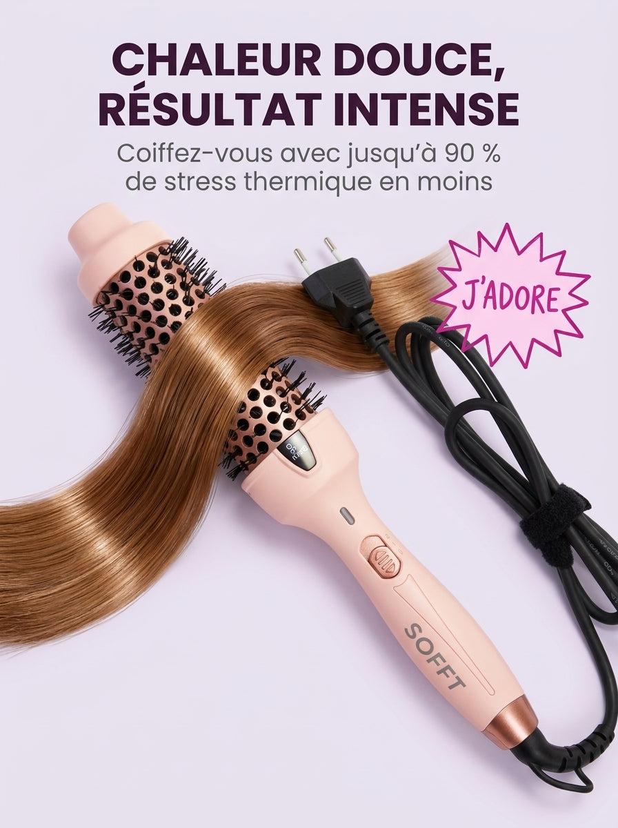 Brosse Thermique SOFFT™ – Rose Gold