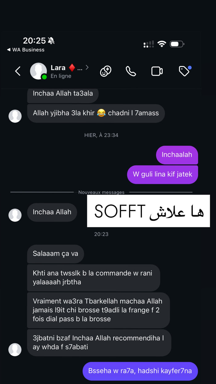 Avis cliente SOFFT